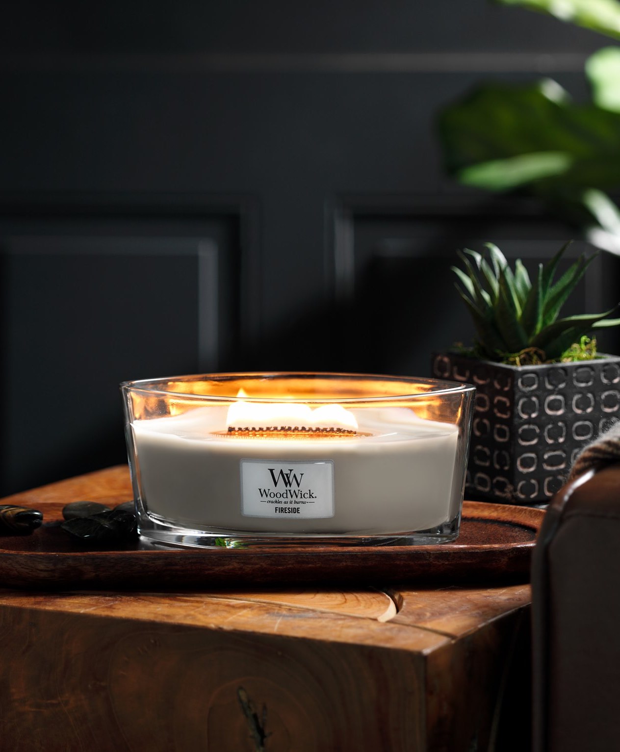 Woodwick – Au Coin du Feu – Zinzoline Et Patchouli