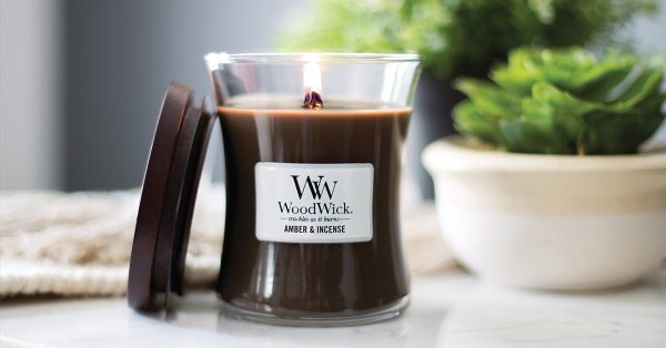 Woodwick - Ambre et Encens