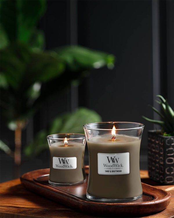 Woodwick - Sable et Bois Flotté