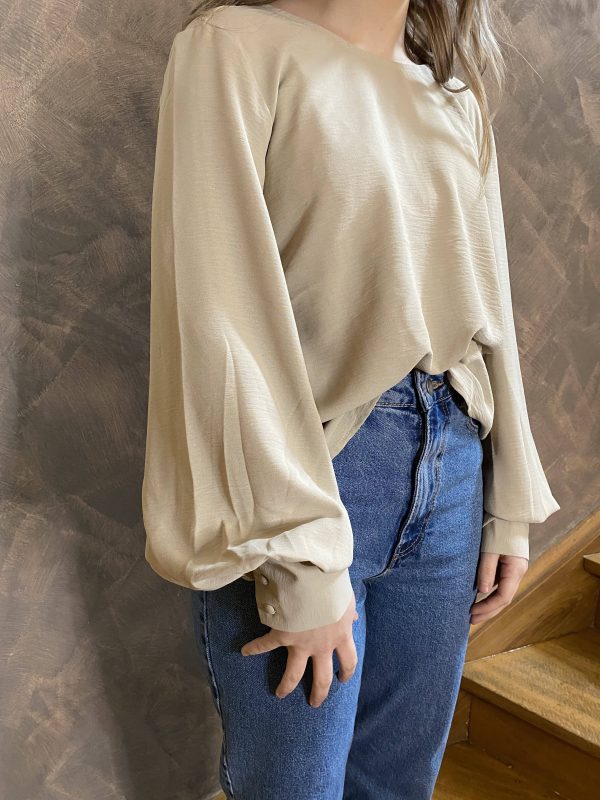 Blouse Beige – Image 2