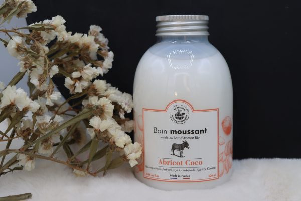 Bain Moussant au Lait d'Anesse - Abricot Coco