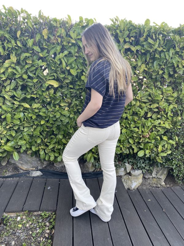 T-shirt Marine et Lurex – Image 3