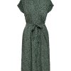 Robe Chemise Léopard Kaki – Image 4