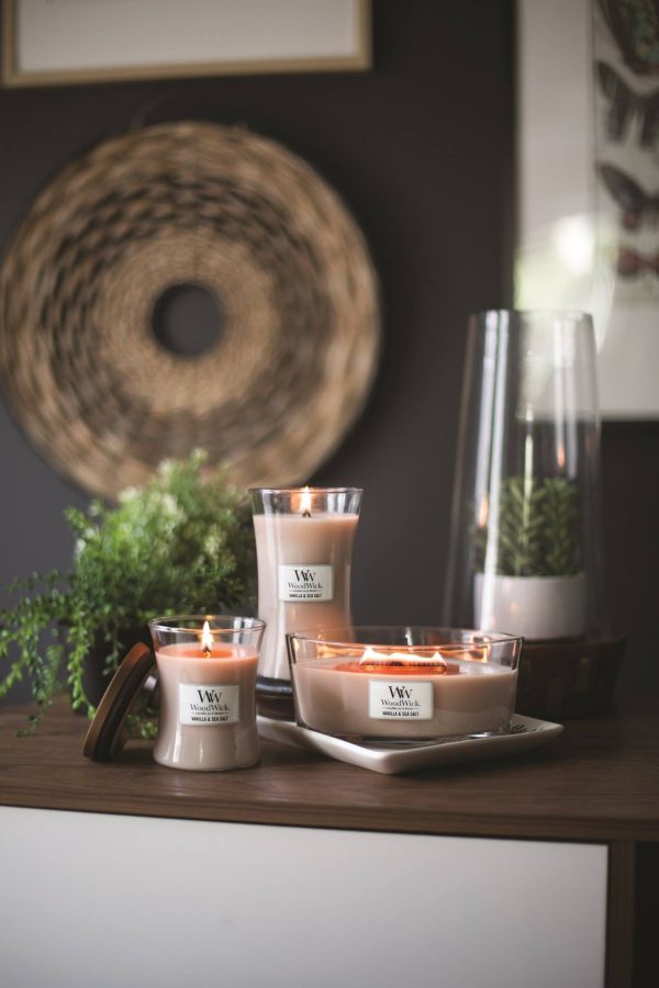 Woodwick - Vanille & Sel marin