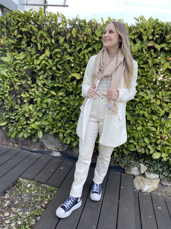 Blazer Oversize Ivoire