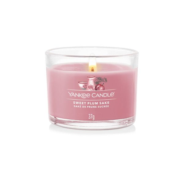 Yankee Candle - Saké de Prune Sucré Votives en Trio ou Unique – Image 3
