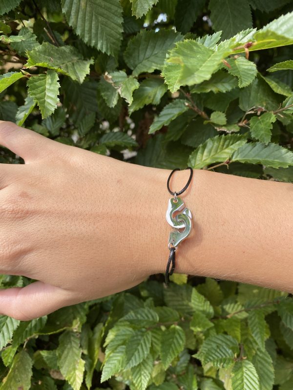 Bracelet 080 - Argenté/Noir – Menottes
