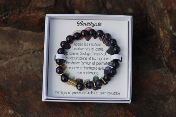 Bracelet Améthyste