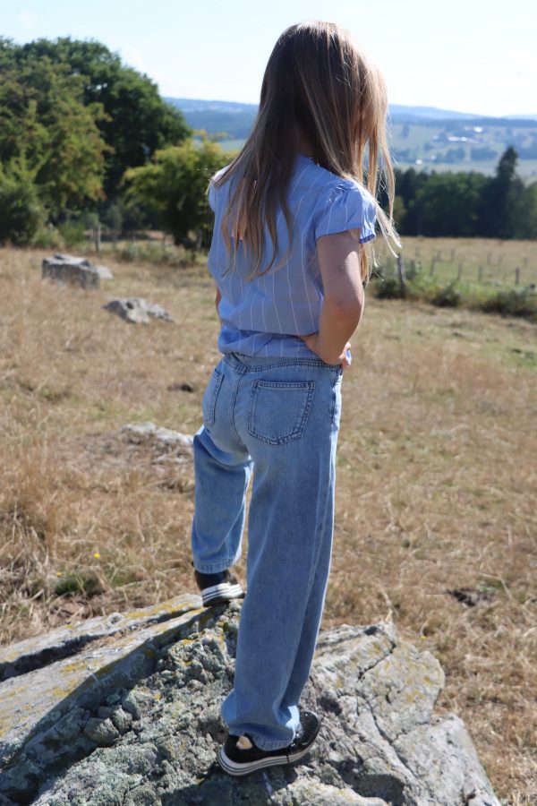 Jeans Large Only Bleu Clair – Image 3