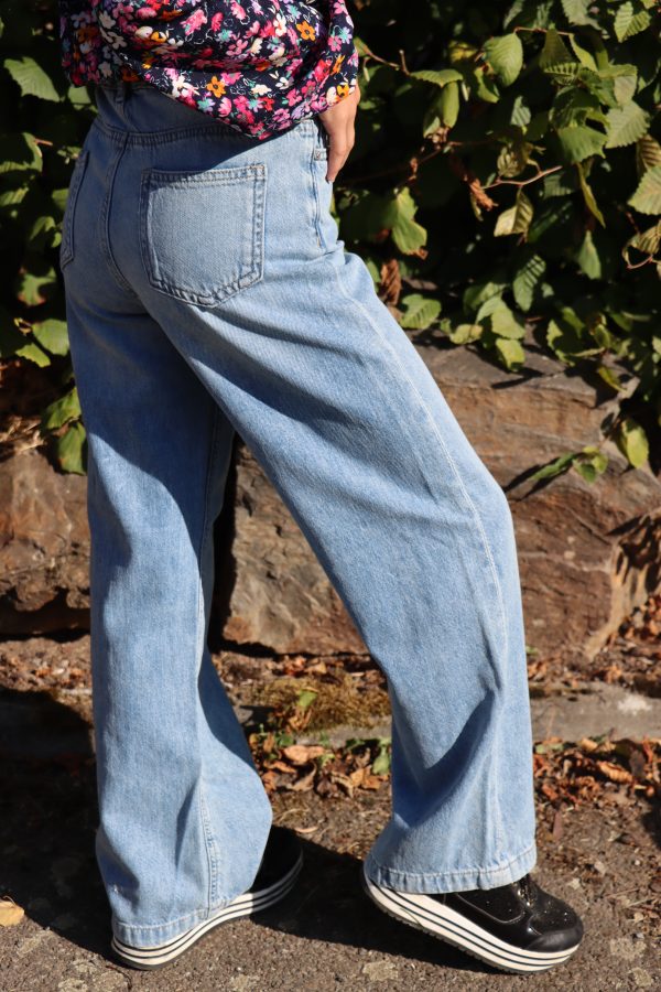 Jeans Large Only Bleu Clair – Image 6