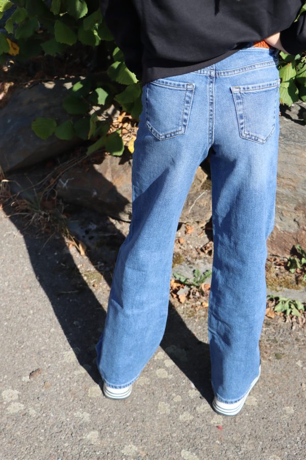 Jeans Large Only Bleu – Image 6
