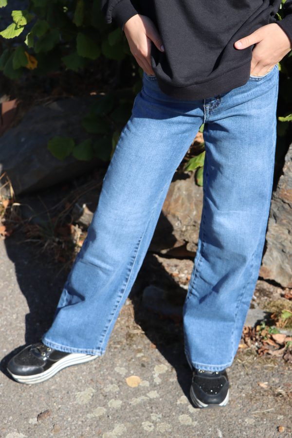 Jeans Large Only Bleu – Image 3