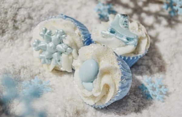 Cupcakes de Douche/Bain - Premiers Flocons