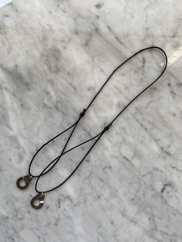Collier 025 Argenté/Noir - Menottes – Image 2