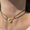 Collier 027 - Doré/Noir - Menottes – Image 3