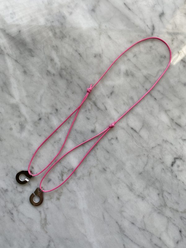 Collier 031 Argenté/Rose Bonbon - Menottes – Image 2