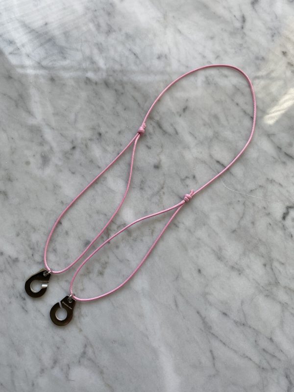 Collier 032 Argenté/Rose Pâle - Menottes – Image 2