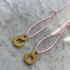 Collier 034 Doré/Rose Pâle - Menottes