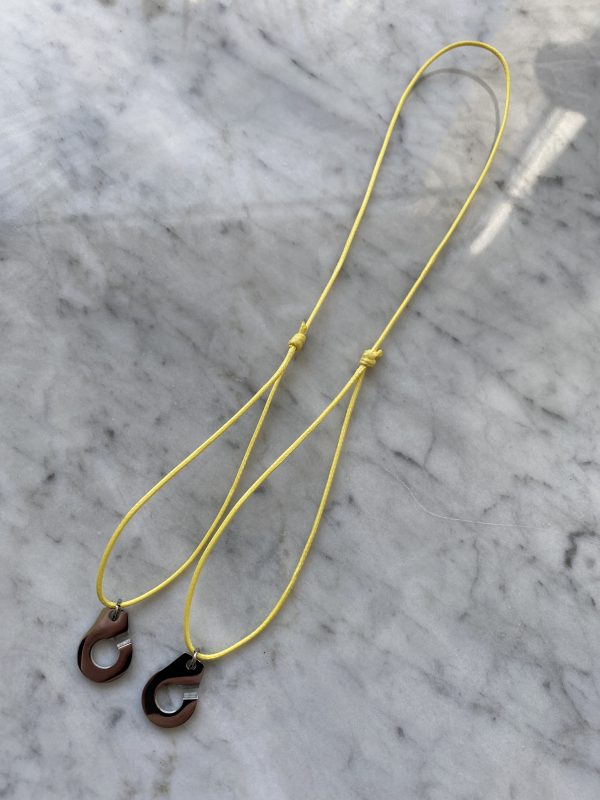 Collier 038 Argenté/Jaune - Menottes – Image 2