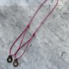 Collier 041 Argenté/Framboise - Menottes – Image 2