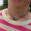Collier 041 Argenté/Framboise - Menottes – Image 3