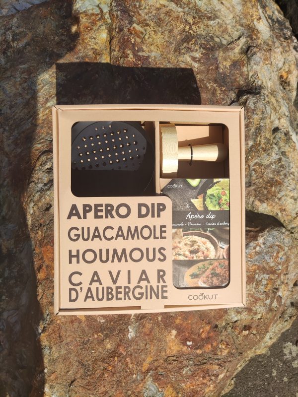 Coffret Apéro pour Guacamole, Houmous et Caviar d'Aubergine