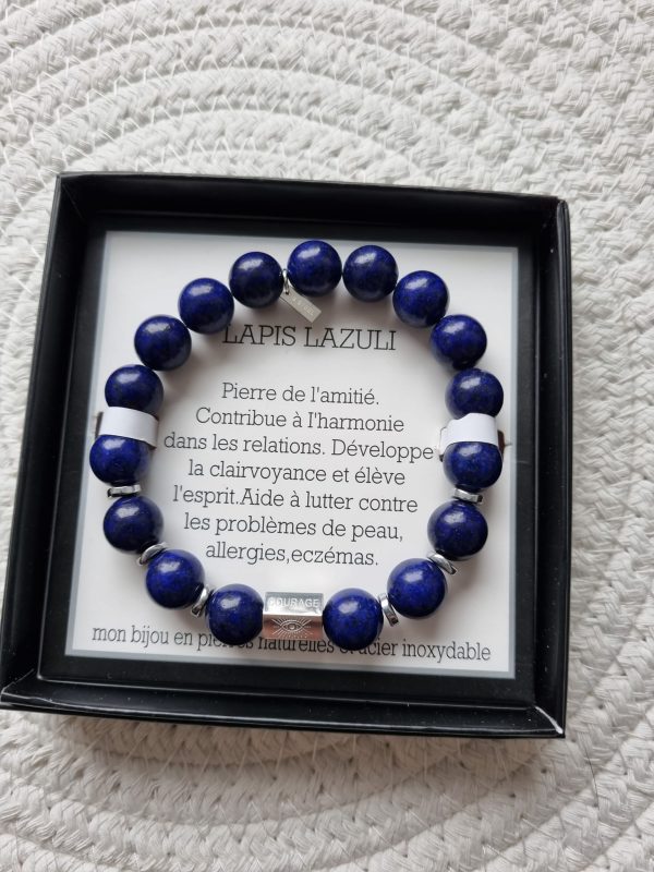 Bracelet Lapis Lazuli - Homme
