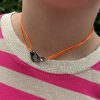 Collier 044 Argenté/Orange - Menottes – Image 2