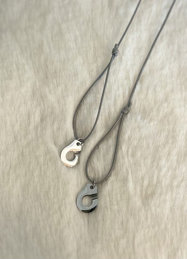 Collier 043 Argenté/Gris Clair - Menottes
