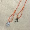 Collier 044 Argenté/Orange - Menottes
