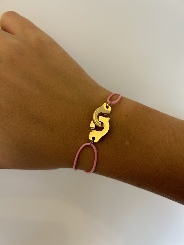 Bracelet 102 - Doré/Rose Pâle – Menottes